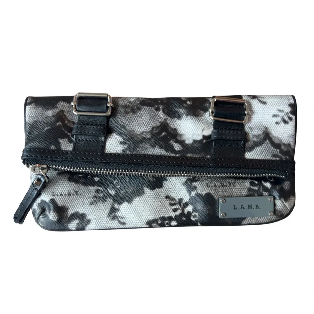 L.A.M.B. by Gwen Stefani Gothic Lace Clutch - Excellent condition